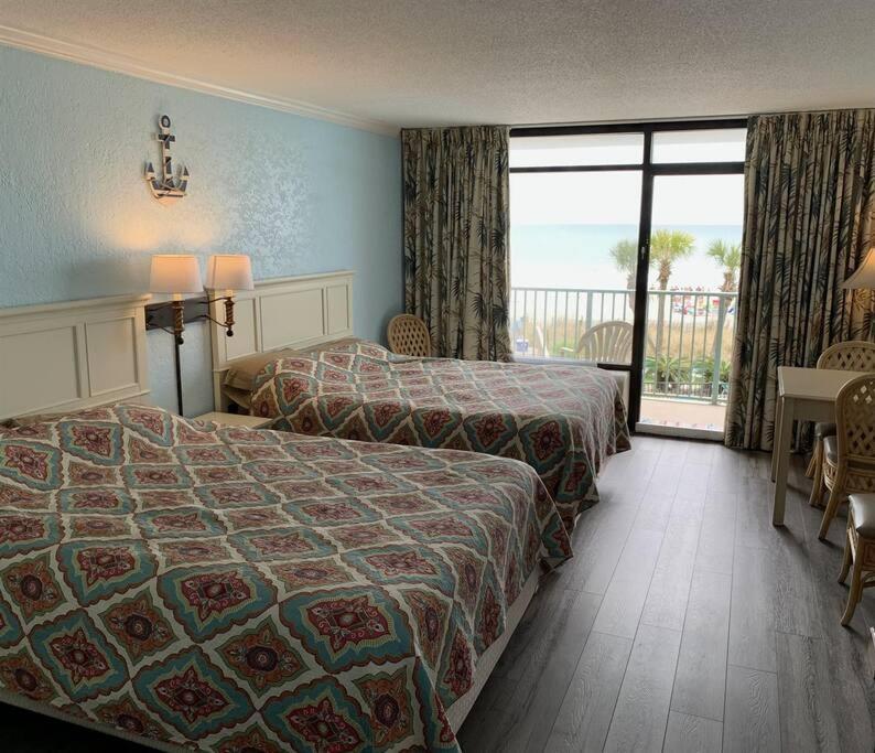 *Renovated Oceanfront Condo*Queen Beds*Pools*Hot Tubs*More*P220 Мертл-Біч Екстер'єр фото