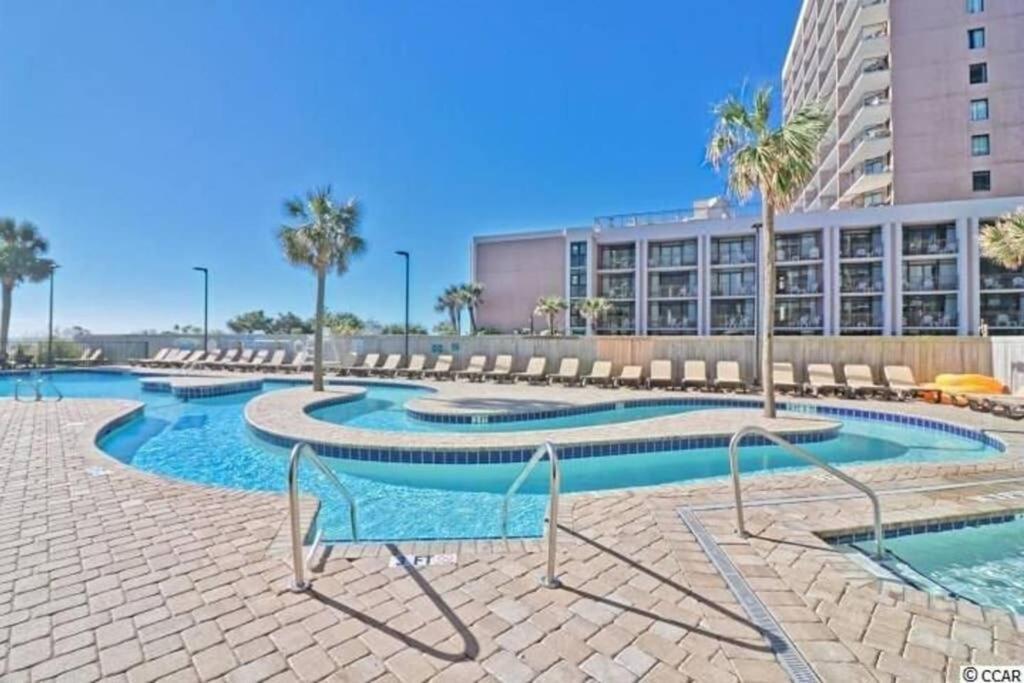 *Renovated Oceanfront Condo*Queen Beds*Pools*Hot Tubs*More*P220 Мертл-Біч Екстер'єр фото